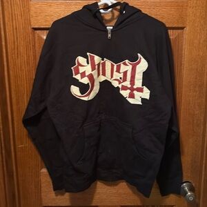 Ghost black hoodie